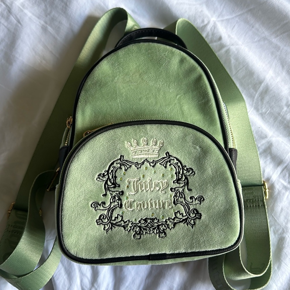 Juicy Couture Green Backpack